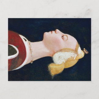 Carte Postale Maître de la Nativité Castello Portrait d'une dame