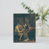 Carte Postale Maître d'école, 1626-79 (Debout devant)