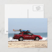 Carte Postale Maître nageur (Devant / Derrière)