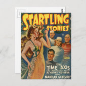 Carte Postale Maîtresse du temps (Devant / Derrière)