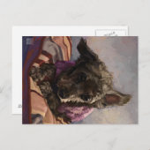 Carte Postale Maîtriser le caniche (Devant / Derrière)