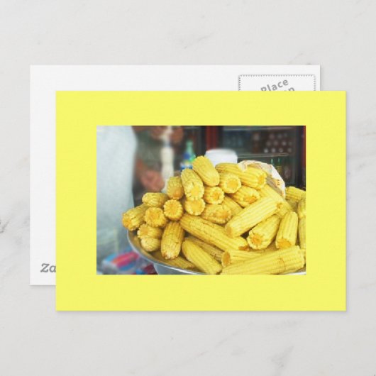 Carte Postale Maiz Tico (Devant / Derrière)