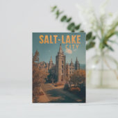 Carte Postale Majesté Montagnarde : Salt Lake City (Debout devant)