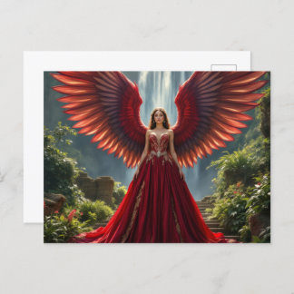 Carte postale Majestic Angel Fine Art - Fanta Vibr
