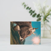 Carte postale Majestic Cow (Debout devant)