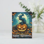 Carte Postale Majestic Nefarious Happy Halloween Citrouille (Debout devant)
