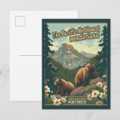 Carte Postale Majestic Pacifique Nord-Ouest (Devant / Derrière)