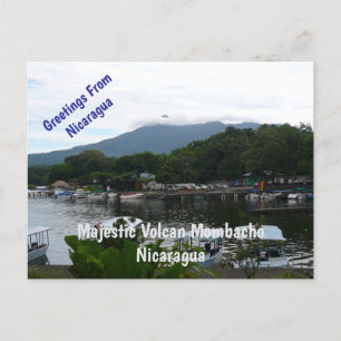 Carte Postale Majestic Volcan Mombacho - Grenade, Nicaragua