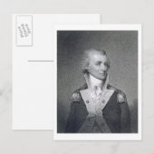 Carte Postale Major-général Thomas Sumter (1734-1832) gravé par (Devant / Derrière)