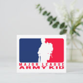 Carte Postale Major League Army Kid (Debout devant)