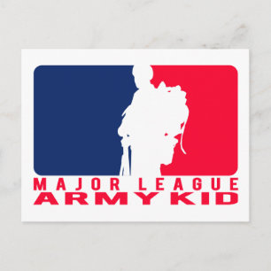 Carte Postale Major League Army Kid