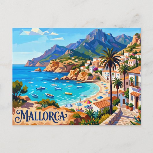 Carte Postale Majorque Espagne (Devant)