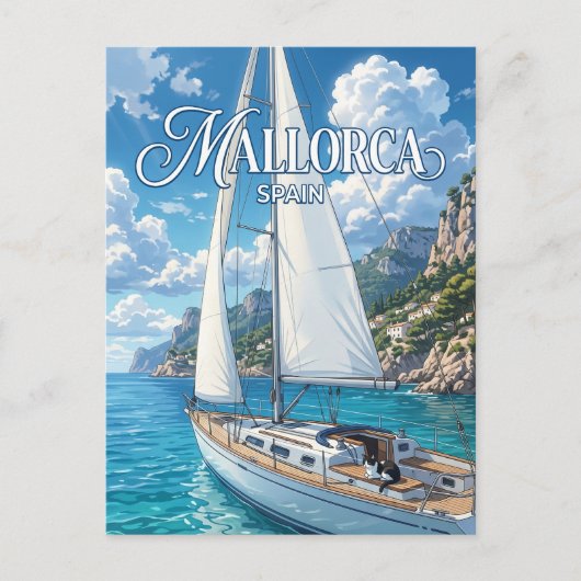 Carte Postale Majorque Espagne (Devant)