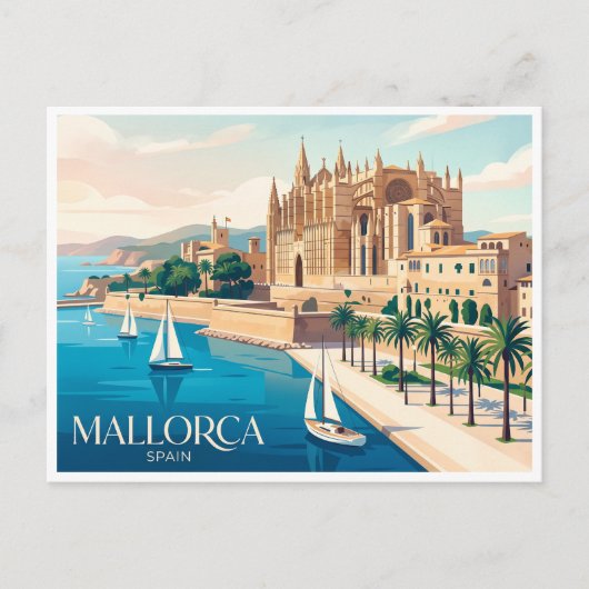 Carte Postale Majorque Palma Espagne (Devant)