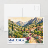 Carte Postale Majorque Sóller Espagne (Devant / Derrière)