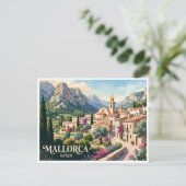 Carte Postale Majorque Valldemossa Espagne (Debout devant)