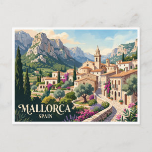 Carte Postale Majorque Valldemossa Espagne