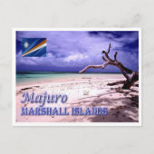 Carte Postale Majuro - Laura Beach - Îles Marshall - (Devant)