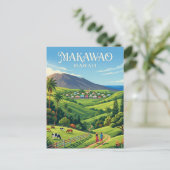 Carte Postale Makawao États-Unis (Debout devant)