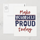 Carte postale "Make Yourself Fier" (Devant / Derrière)