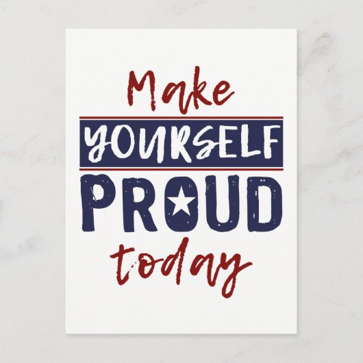 Carte postale "Make Yourself Fier" (Devant)