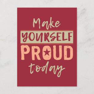 Carte postale "Make Yourself Fier"