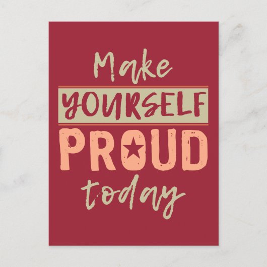 Carte postale "Make Yourself Fier" (Devant)