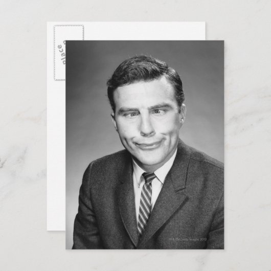 Carte Postale Making Face (Devant / Derrière)