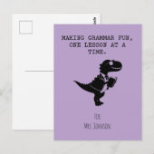 Carte Postale Making Grammar Fun One Lesson At A Time (Devant / Derrière)