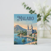 Carte Postale Malabo, Guinée équatoriale (Debout devant)