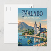 Carte Postale Malabo, Guinée équatoriale (Devant / Derrière)