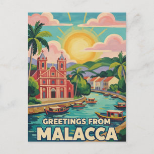 Carte Postale Malacca  Malaisie