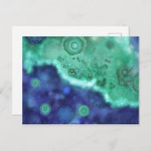 Carte Postale Malachite - Force de vie (Devant / Derrière)