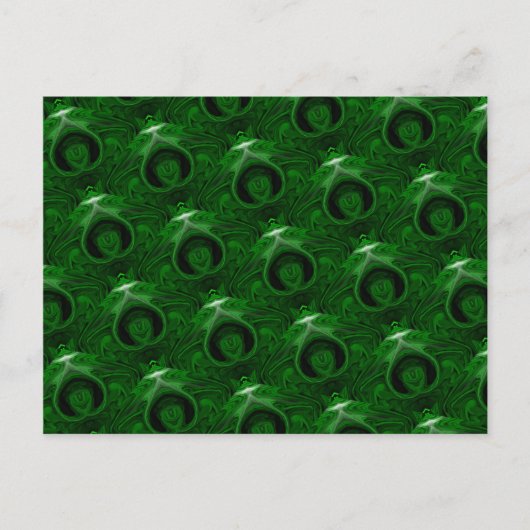 Carte Postale malachite vert texture (Devant)
