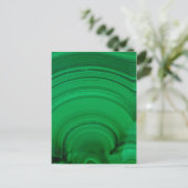 Carte Postale Malachite verte en gros plan (Debout devant)