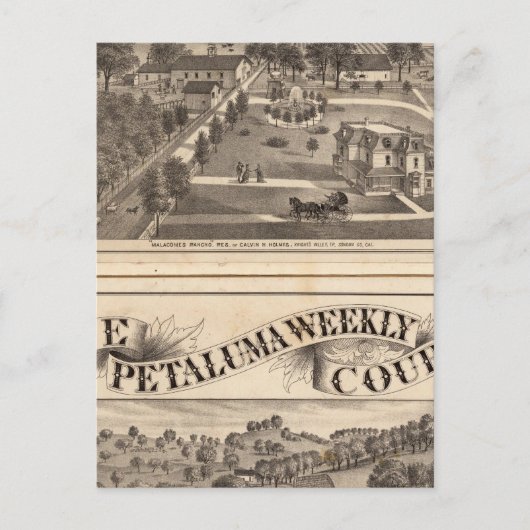 Carte Postale Malacomes Rancho (Devant)