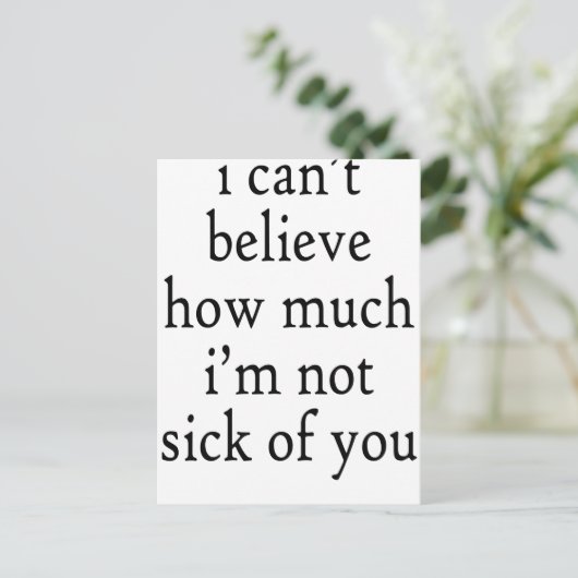 Carte Postale Malade (Debout devant)