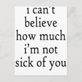 Carte Postale Malade (Devant)