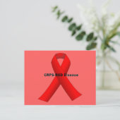 Carte Postale Maladie CRPS-RSD (Debout devant)