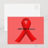 Carte Postale Maladie CRPS-RSD (Devant / Derrière)