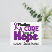 Carte Postale Maladie d’Alzheimer HOPE 5 (Debout devant)