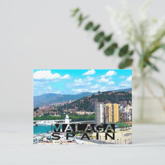 Carte Postale Malaga (Debout devant)