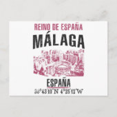 Carte Postale Málaga (Devant)