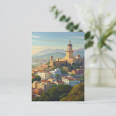 Carte Postale Malaga Espagne Voyage Cityscape (Debout devant)