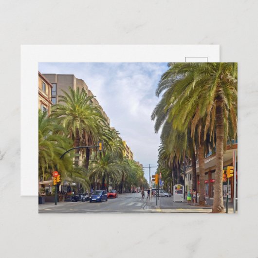 Carte Postale Malaga. n° 15. (Devant / Derrière)