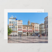 Carte Postale Malaga. n° 3. (Devant / Derrière)