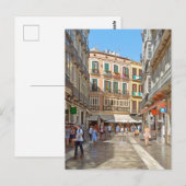 Carte Postale Malaga. n° 5. (Devant / Derrière)