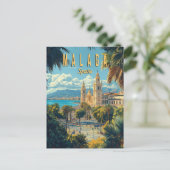 Carte Postale Malaga - Soleil, Mer et Charme Espagnol (Debout devant)