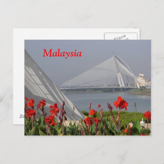Carte postale Malaisie (Devant / Derrière)