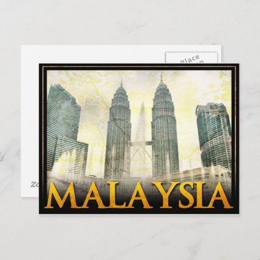 Carte Postale Malaisie (Devant / Derrière)